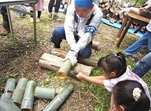 森のイベント（いけぶち広場）